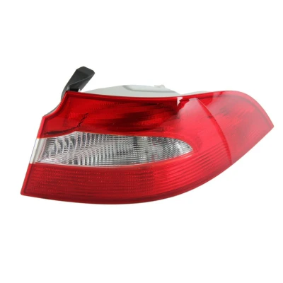 Abbildung von ABAKUS 665 1916R UE Rückleuchte rechts äusserer Teil PY21W, W16W, W5W Rot ohne Lampenträger, Glühlampe SKODA: Superb II Hatchback