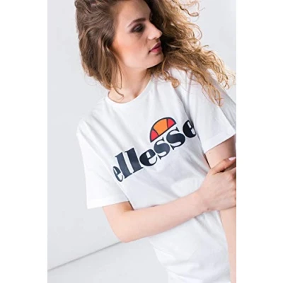 Abbildung von Ellesse Albany Tshirt print, Damen, Größe: 40, Optic white