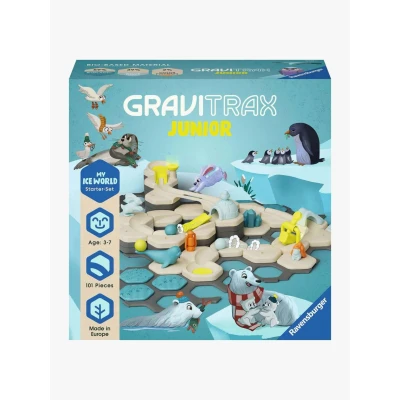 Abbildung von Ravensburger GraviTrax Junior Kugelbahn Starter Set Eis