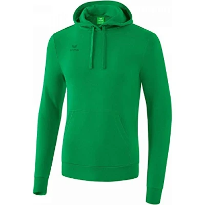 Abbildung von Erima Kinder Basic Kapuzen Sweatshirt, smaragd, 140
