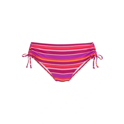 Abbildung von s.Oliver Bikini Hose, seitlich regulierbar und mit trendigem Streifen Design