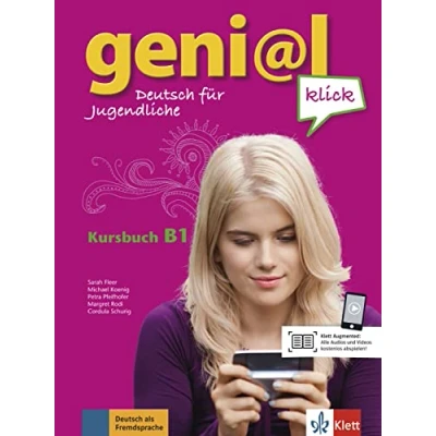 Abbildung von geni@l klick B1: Deutsch für Jugendliche. Kursbuch mit 2 Audio CDs (geni@l klick: als Fremdsprache Jugendliche)
