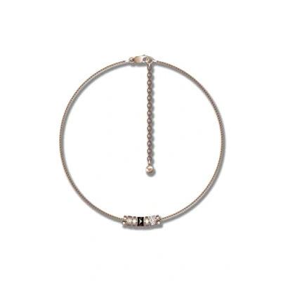 Abbildung von Emporio Armani Halskette Für Frauen Essential, Länge: 400+50mm, Rondell Durchmesser: 6.5mm Rose Gold Edelstahl Halskette, EGS2931221