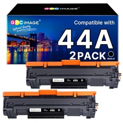 Abbildung von GPC IMAGE CF244A Toner Schwarz Kompatible für HP 44A Laserjet Pro MFP M28w M15w M15a M28a (Schwarz, 2er Pack)