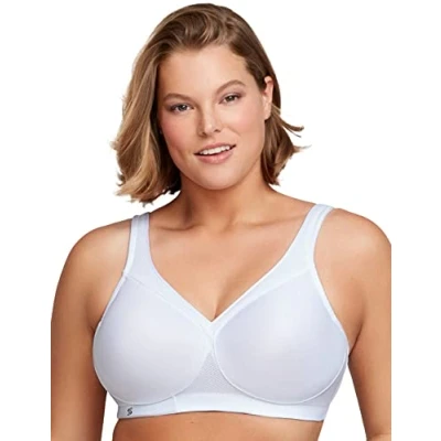 Abbildung von Große Größen Plusgröße Nahtloser MagicLift Sport BH ohne Bügel Nr. 1006, Weiss, 85C