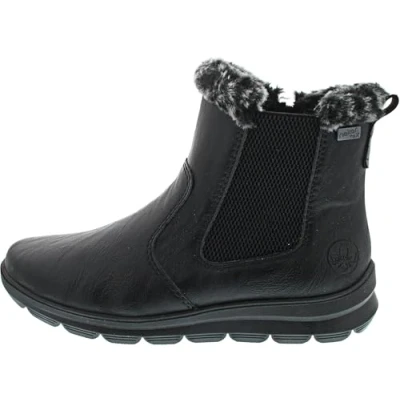 Abbildung von Rieker Damen Z0061 Stiefelette, Schwarz, 40 EU