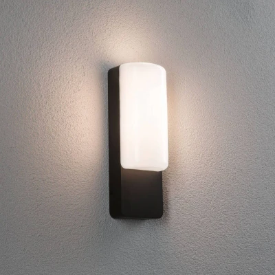 Abbildung von Paulmann 948.50 LED Außenwandleuchte Bonnie IP44 263mm 3000K 8,5W 560lm 230V Anthrazit Aluminium