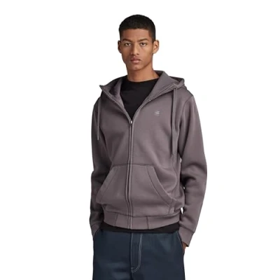 Abbildung von G Star Premium CORE HDD Sweatjacke, Herren, Größe: Small, Rabbit