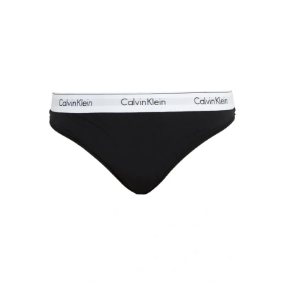 Abbildung von Calvin Klein Underwear Modern PLUS Thong String, Damen, Größe: XL, Black