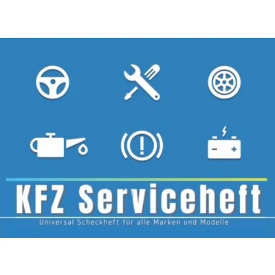 Abbildung von KFZ Serviceheft: Universal Scheckheft für alle PKW Marken und Modelle