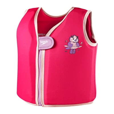 Abbildung von Speedo Unisex Kinder Character Printed FV Badeanzug, Aria Miami Lila/Taro, 4 6 Jahre