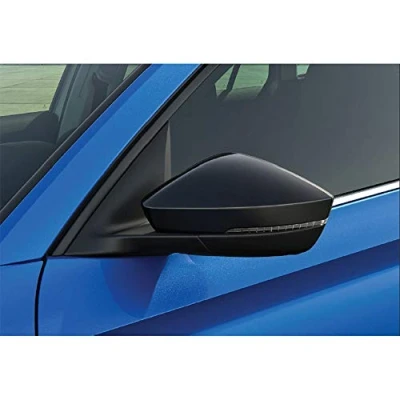 Abbildung von Skoda 654072530 Spiegelkappen Tuning Aussenspiegelkappen schwarz, nur ohne Spurwechselassistent