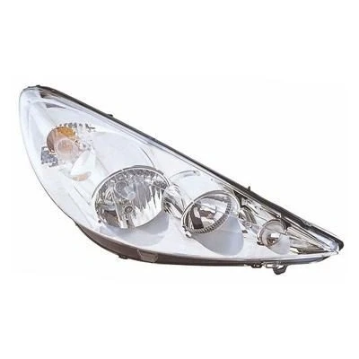 Abbildung von VAN WEZEL 4032962 Scheinwerfer rechts H7, H1 glasklar für Rechtsverkehr mit Stellmotor LWR PX26d PEUGEOT: 206+ Hatchback