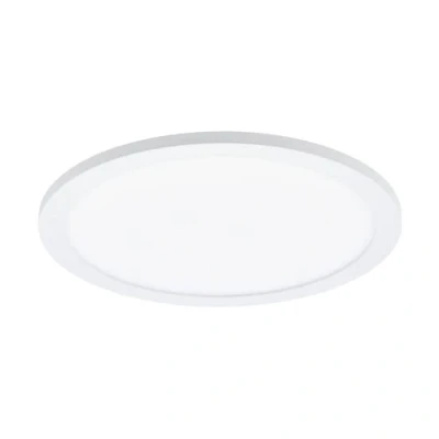 Abbildung von EGLO LED Deckenleuchte Sarsina, dimmbare Aufbauleuchte aus Aluminium und Kunststoff, Deckenlampe in weiß, Deckenbeleuchtung neutralweiß, Küchenlampe Ø 30 cm