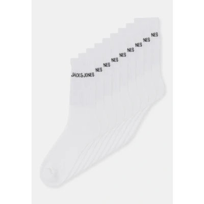 Abbildung von Jack &amp; Jones Jacregen Tennis Socks 9 PACK Socken white, Herren, Größe: One Size, White