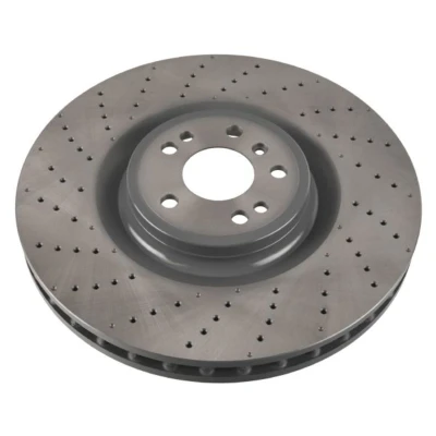 Abbildung von FEBI BILSTEIN 107711 Bremsscheibe Vorderachse 375 36 5 112 gelocht/innenbel. beschichtet hochgekohlt MERCEDES BENZ: ML Class, GLE Off Road, GL