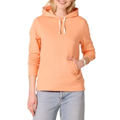 Abbildung von Amazon Essentials Damen Fleece Kapuzenpullover (in Übergröße erhältlich), Melonenorange, XL