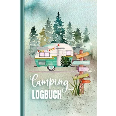 Abbildung von Camping Logbuch: Wohnmobil Urlaub Reisetagebuch Wohnwagen Camper Van Reise Tagebuch Journal Caravan Reisemobil Notizbuch