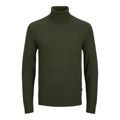 Abbildung von Jack &amp; Jones Jjeemil Strickpullover, Herren, Größe: XS, Kombu green