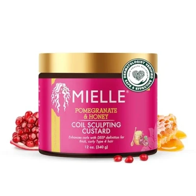 Abbildung von Mielle Organics Custard Granatapfel &amp; Honey Curling Custard, 340 ml
