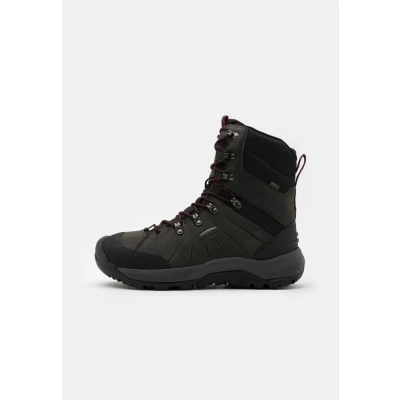 Abbildung von Keen Revel IV HIGH Polar Snowboot/Winterstiefel, Herren, Größe: 44, Magnet/red carpet Leder und textil