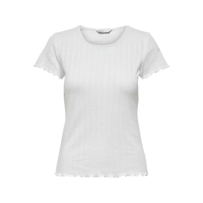 Abbildung von ONLY Onlcarlotta NOOS Tshirt print, Damen, Größe: XS, White