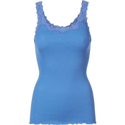 Abbildung von Rosemunde Babette DEEP BACK Top, Damen, Größe: Large, Blue heaven