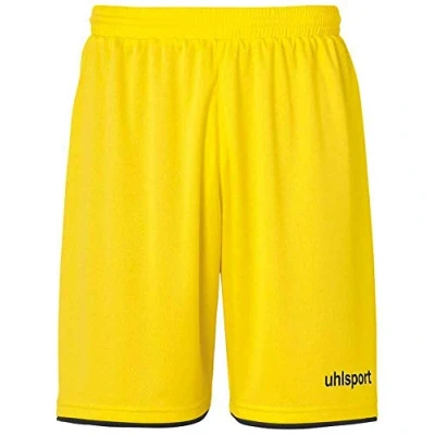 Abbildung von uhlsport Herren Club Shorts, limonengelb/Schwarz, M