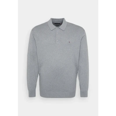 Abbildung von Tommy Hilfiger Strickpullover, Herren, Größe: 4XL, Medium grey heather