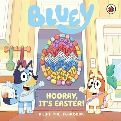 Abbildung von Bluey: Hooray, It’s Easter!: A Lift the Flap Book