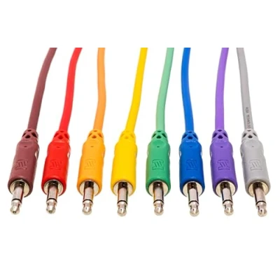 Abbildung von Hosa CMM 845, Unbalanced Patch Cables, 3.5 mm TS to Same, 1.5 ft