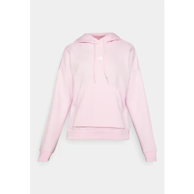 Abbildung von adidas Sportswear Essentials Small LOGO FEEL COZY Kapuzenpullover, Damen, Größe: Medium, Olive strata/white