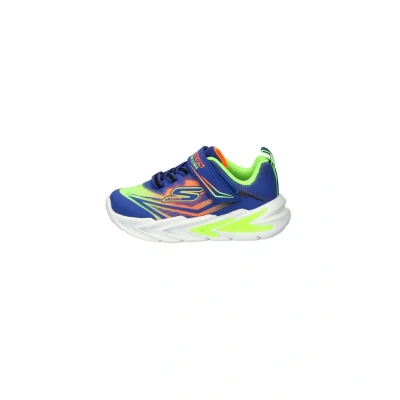 Abbildung von Skechers Lauflernschuh »FLEX GLOW ULTRA LIGHTS«, Blink, Klettschuh zum Schlüpfen, Neon, Größenschablone Download