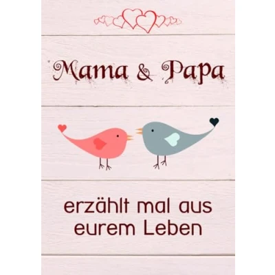Abbildung von Mama &amp; Papa, erzählt mal aus eurem Leben: Liebevolles Buch zum Ausfüllen &quot;Papa, erzähl mal!&quot;