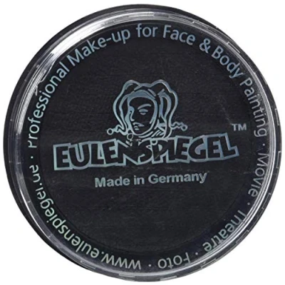 Abbildung von Eulenspiegel 181119 Profi Aqua Schminke, Schwarz, 30 g , vegan