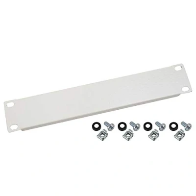 Abbildung von HMF 63370 07 Blindabdeckung für Serverschrank 10 Zoll 1 HE Lichtgrau