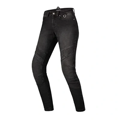 Abbildung von SHIMA Damen Jess Motorradhose, Schwarz, 28
