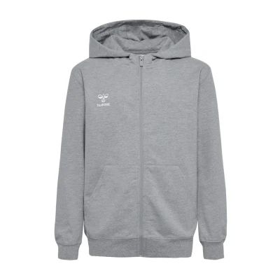Abbildung von Hummel 2.0 ZIP Sweatjacke für Kinder, Größe: 116, Grey melange