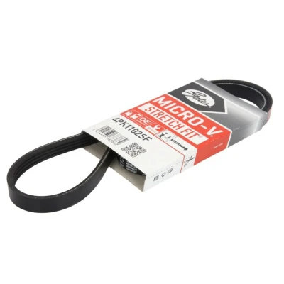 Abbildung von GATES Micro V Stretch Fit 4PK1102SF Keilrippenriemen 1102 4 PA (Polyamid), EPDM (Ethylen Propylen Dien Kautschuk) FIAT: Ducato III Van