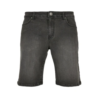 Abbildung von Urban Classics Relaxed FIT Jeans Shorts Shorts, Herren, Größe: 44, Real black washed