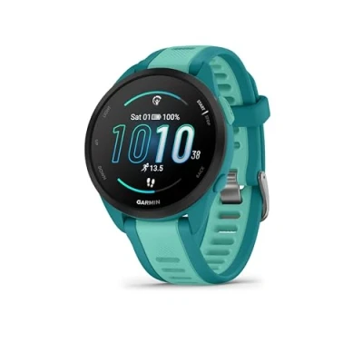 Abbildung von Garmin Forerunner 165 Music leichte GPS Smartwatch zum Laufen, mit 1,2&quot; AMOLED Touchscreen, Trainingsempfehlungen, Gesundheitsdaten, smarten Funktionen und Musik am Handgelenk