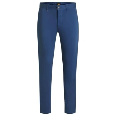 Abbildung von BOSS Chino, Herren, Größe: 33x32, Open blue six