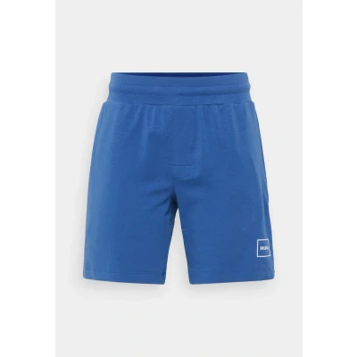 Abbildung von HUGO LAZE Shorts Nachtwäsche Hose, Herren, Größe: Medium, Medium blue