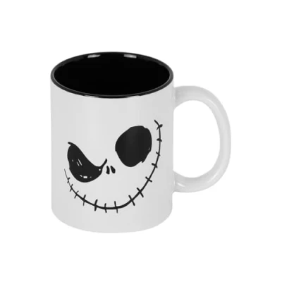 Abbildung von Nightmare Before Christmas Face Becher, Schwarz, 13 x 9,5 cm
