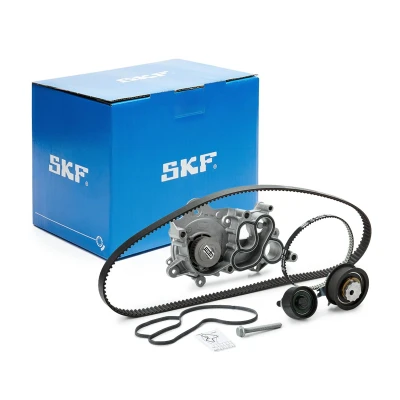 Abbildung von SKF VKMC 01283 Wasserpumpe + Zahnriemensatz mit Dichtungen 163 VOLKSWAGEN: up! Hatchback, Polo V SEAT: Ibiza 4, 4 ST