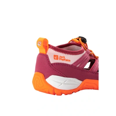 Abbildung von Jack Wolfskin Villi Unisex Trekkingsandale für Kinder, Größe: 39, Rose Schuhe