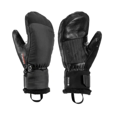 Abbildung von LEKI Damen Lantana 3D GTX Fäustlinge Warm Gore Tex wasserdichte Handschuhe für Skifahren, Snowboarden &amp; kaltes Wetter Graphit Schwarz Small, 7.5