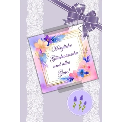 Abbildung von DAS WENN BUCH zum Selbstgestalten &quot;Herzliche Glückwünsche und alles Gute!&quot;: DIY Geschenk für Frauen, Männer, Lieblingsmensch, Tochter, Mama, Freundin, ... Hochzeiten, Abschluss, Neues Jahr, Jubiläum…