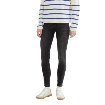 Abbildung von TOM Tailor denim NELA Jeans Skinny Fit, Damen, Größe: Lx32, Used dark stone black