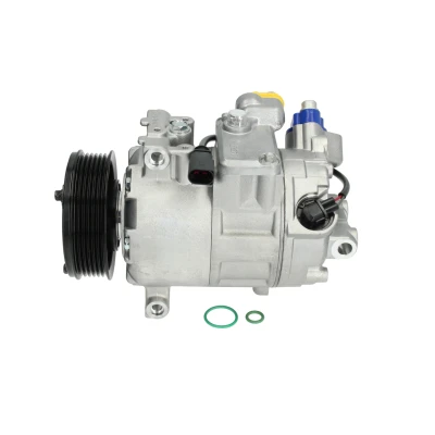 Abbildung von BOSCH 1 986 AD1 338 Kompressor 12V PAG 46 R134a mit Montageanleitung, Dichtring AUDI: A8 D3